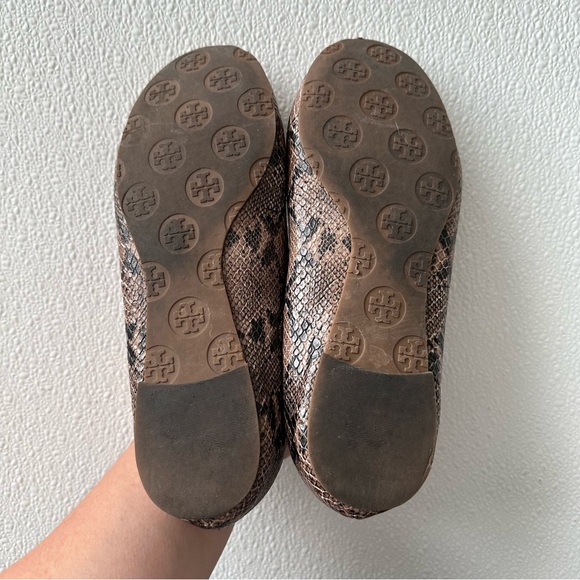 Tory Burch Snakeskin Reva Ballet Flats size 7 - Picture 13 of 13